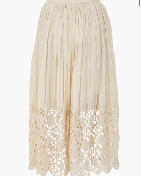 Sea New York Eyelet Maxi Skirt - Image 3