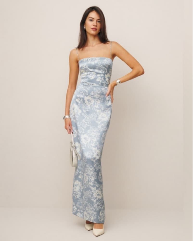 Reformation Frankie silk dress - Image 1