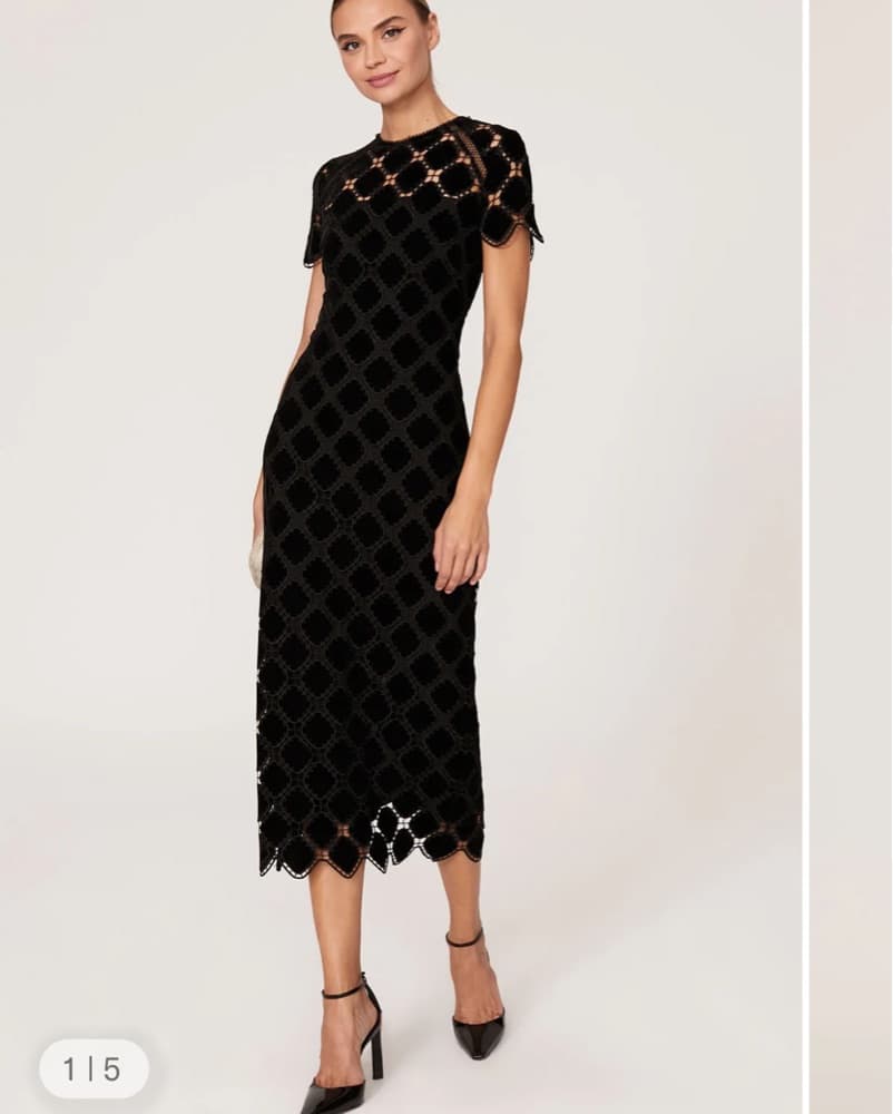 Shoshanna Kiriya Vevet Midi Dress - Image 2