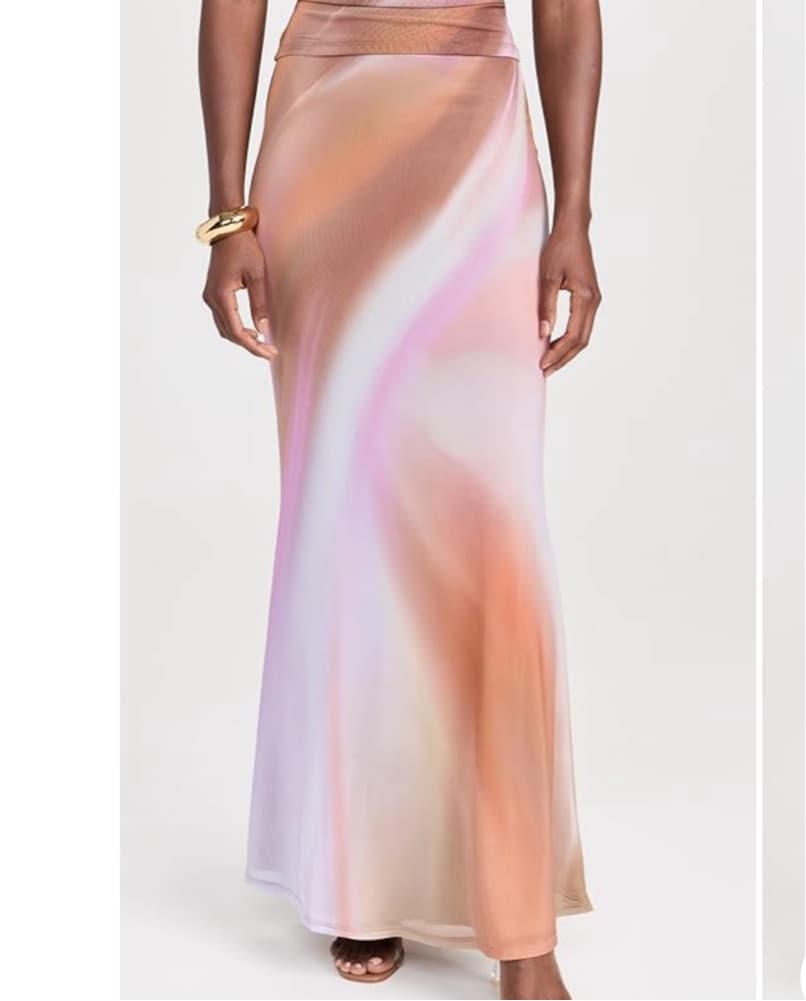 AFRM Tegan High Waist Maxi Skirt - Image 1