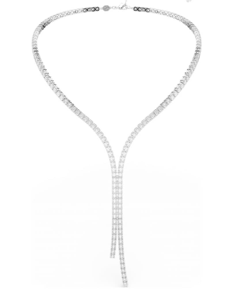 Sparkling Swarovski Matrix Y Necklace - Image 3