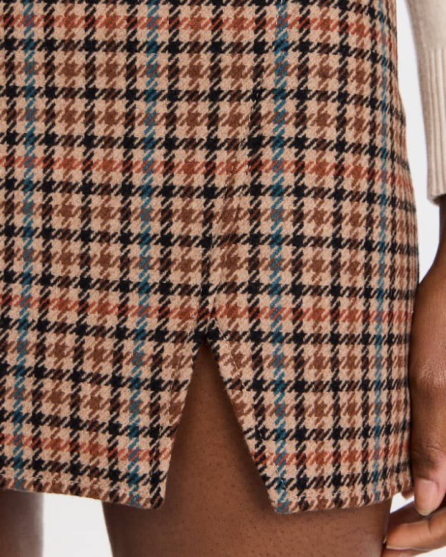 A.L.C. Rylee Checked Mini Skirt - Image 6
