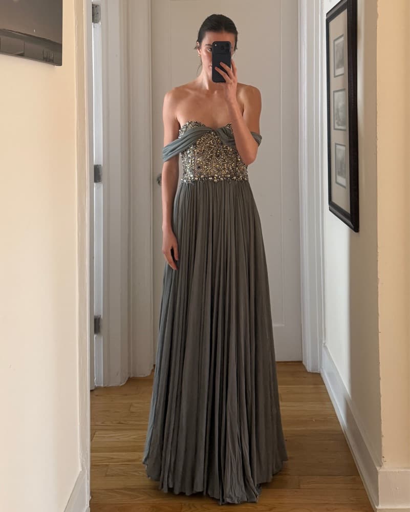 Terani Couture Embelished Gown - Image 1