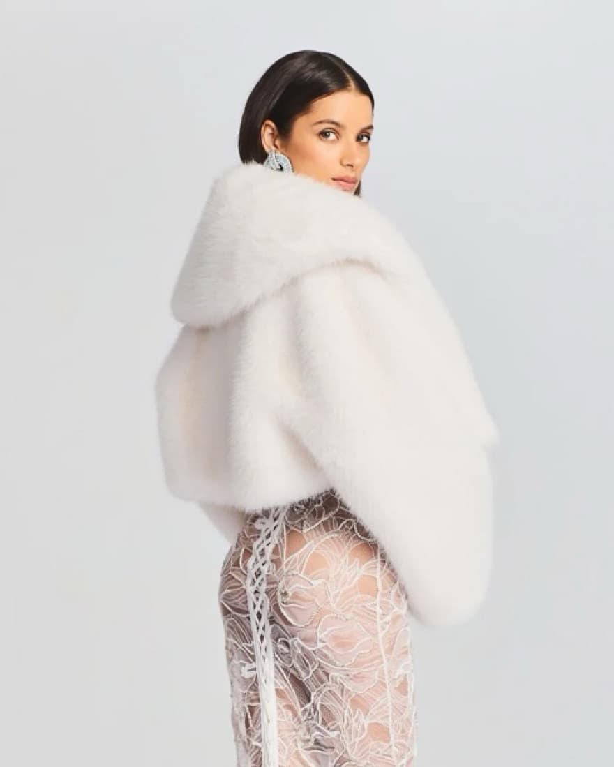 Cadence Faux Fur Coat - Image 3