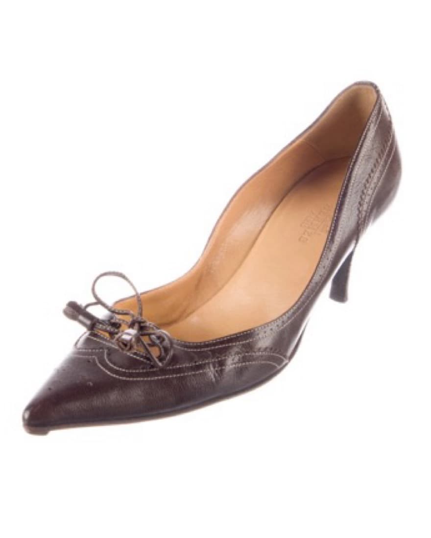 hermes leather pump - Image 2