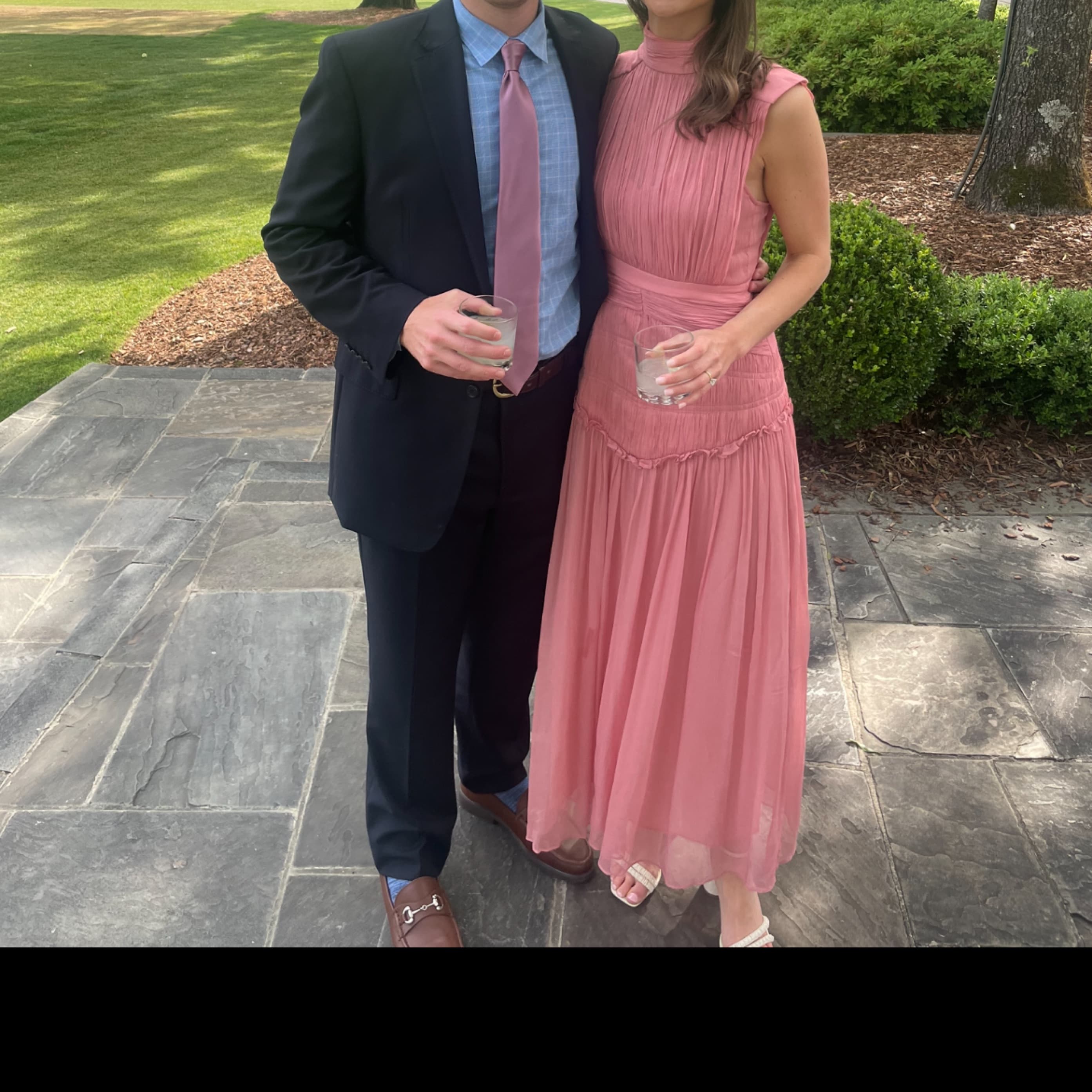 Shona Joy Lauren Ruched Pink Blush Dress - Image 2