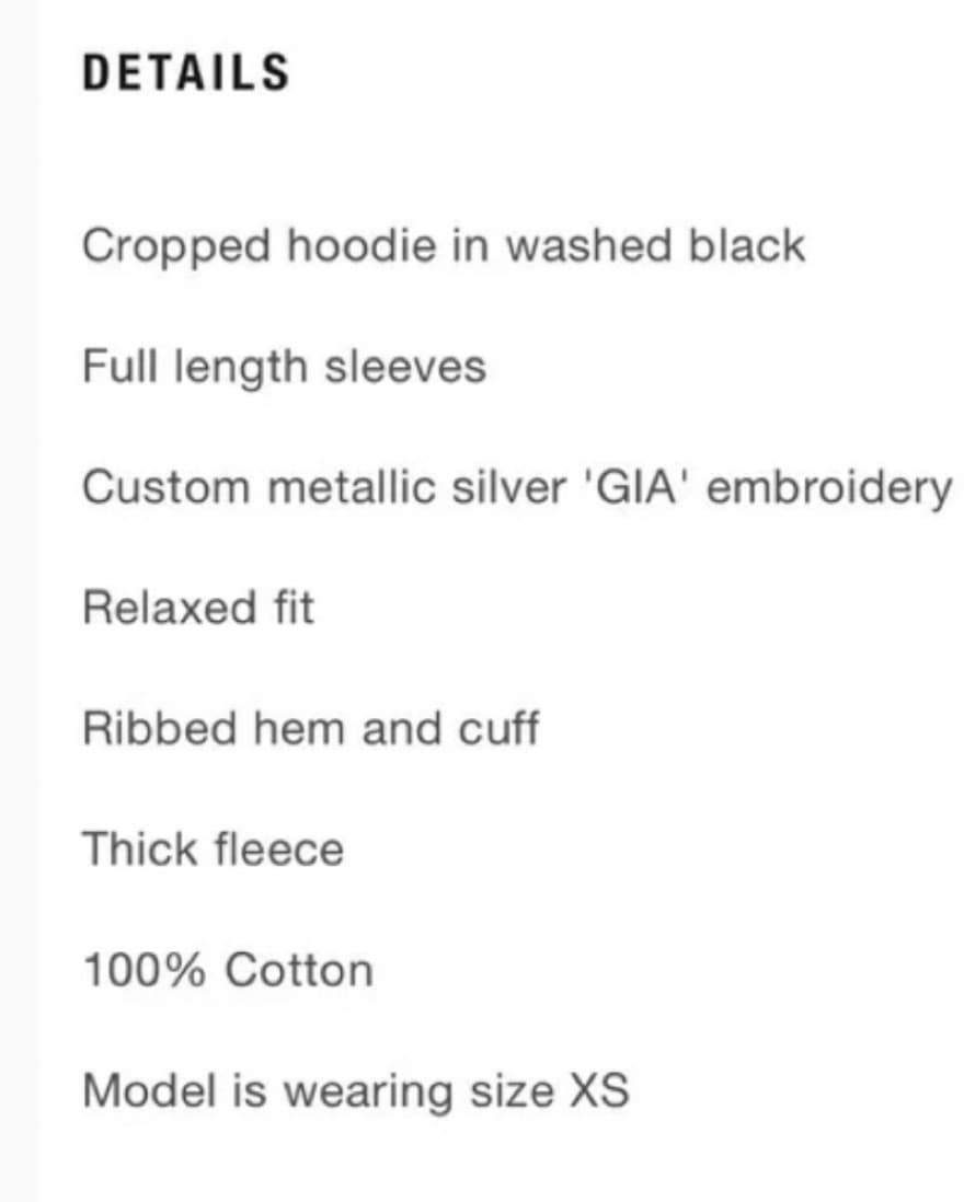 Olessia Hoodie - Black Tattoo  - Image 5