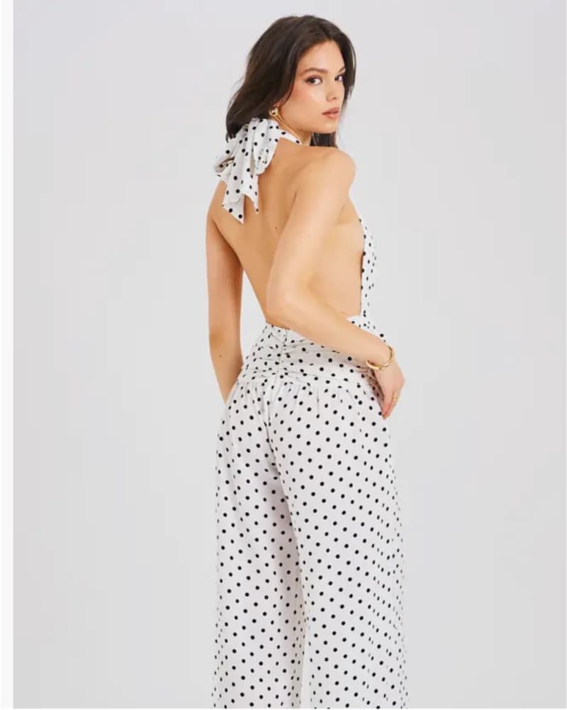 Chic Polka Dot Jumpsuit - Image 4