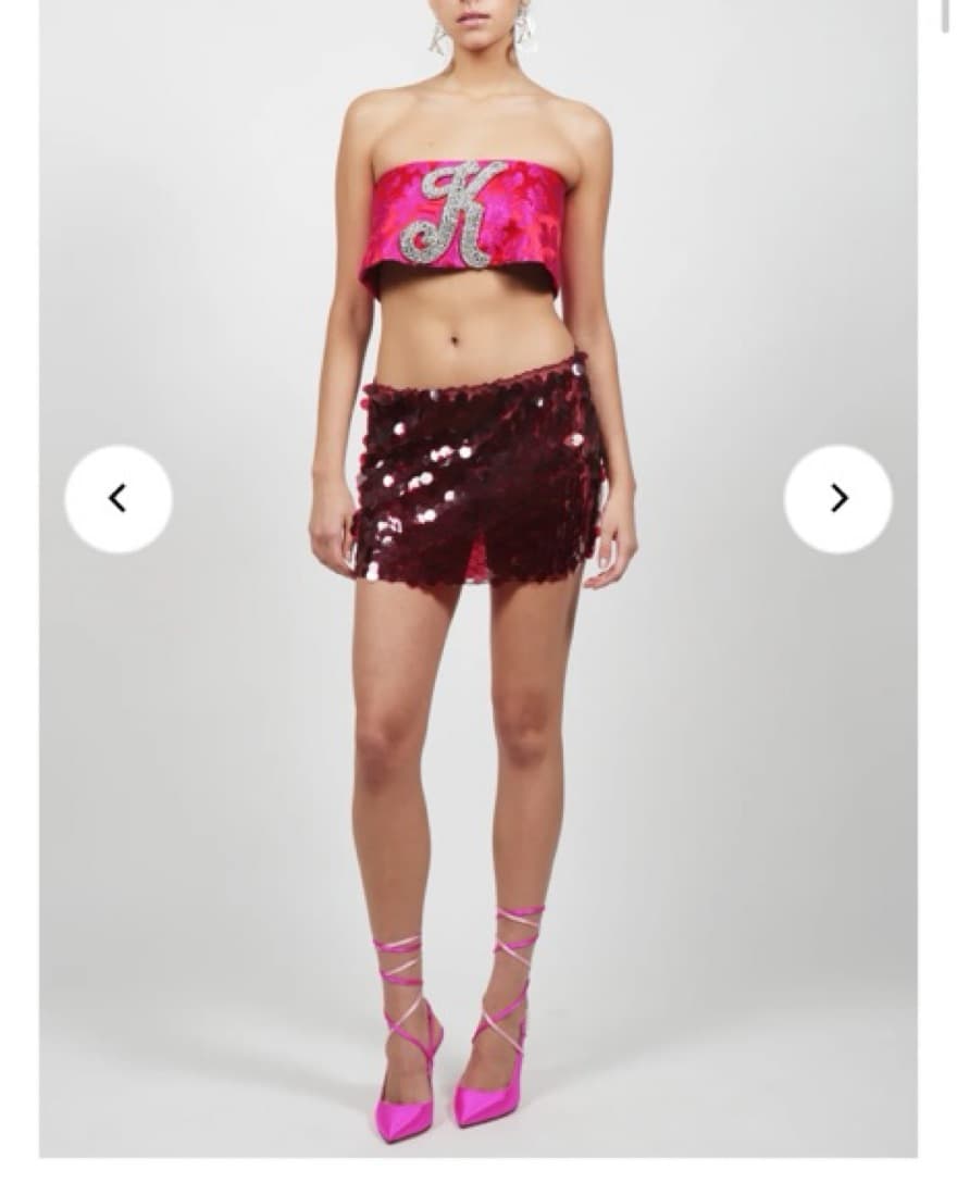 Kim Shui Pailette Sequin Skirt - Image 3