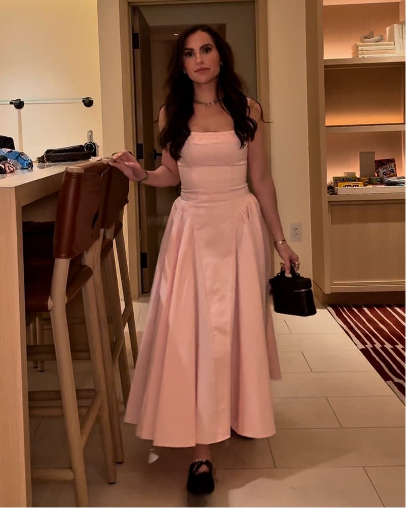 House Of CB Blush Midi Dress - Image 2