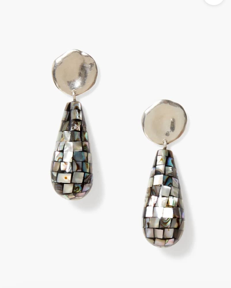Siren Drop Earrings Abalone - Image 1