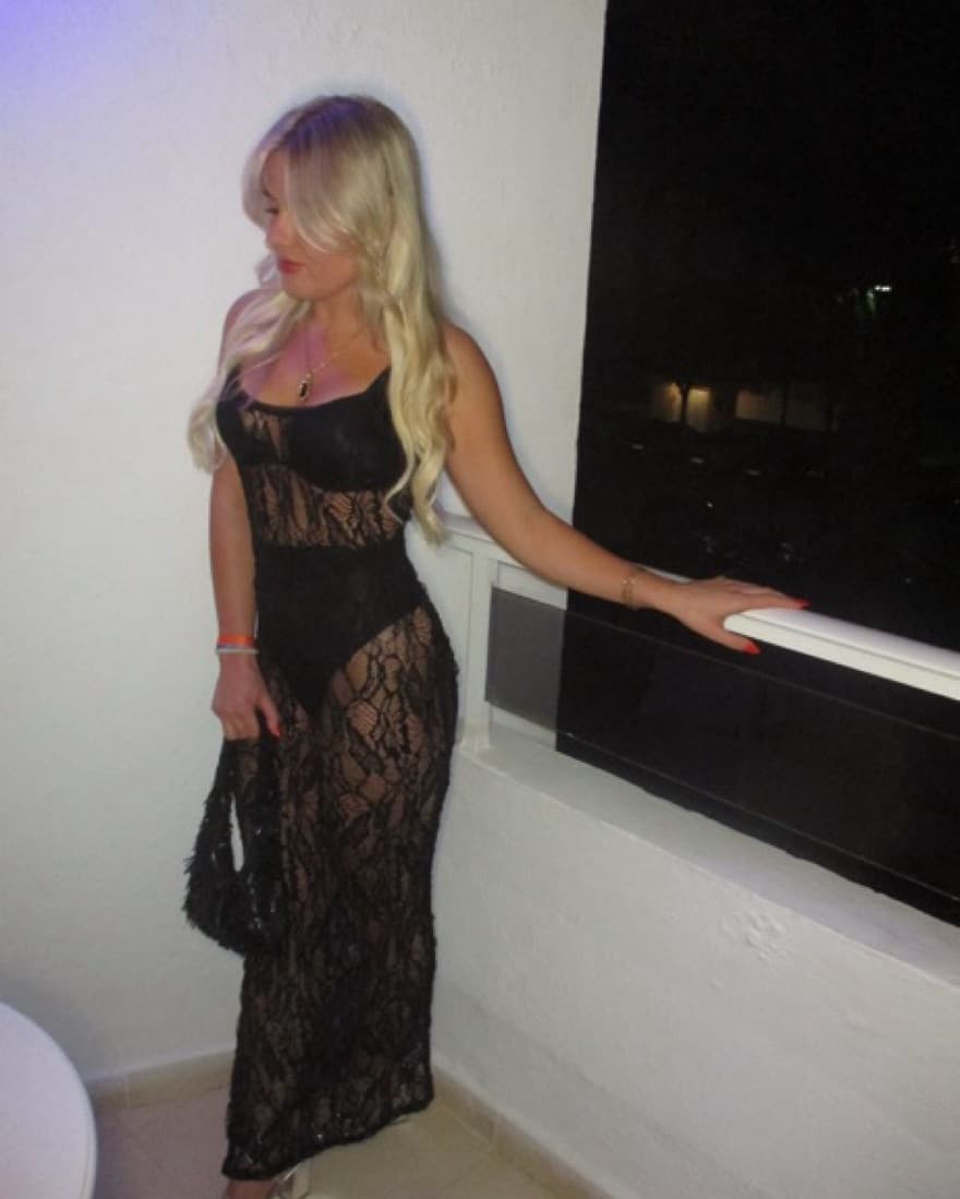 Black Lace Dress ( No Undergarments ) - Image 2