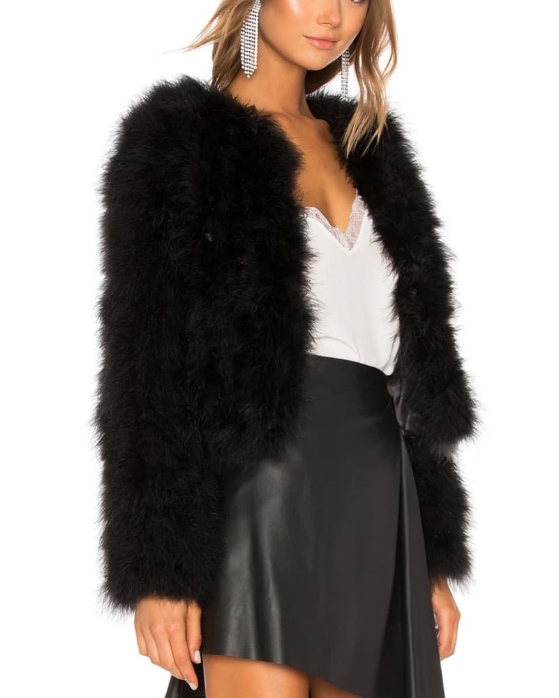 Deora Jacket In Blaxk  - Image 2