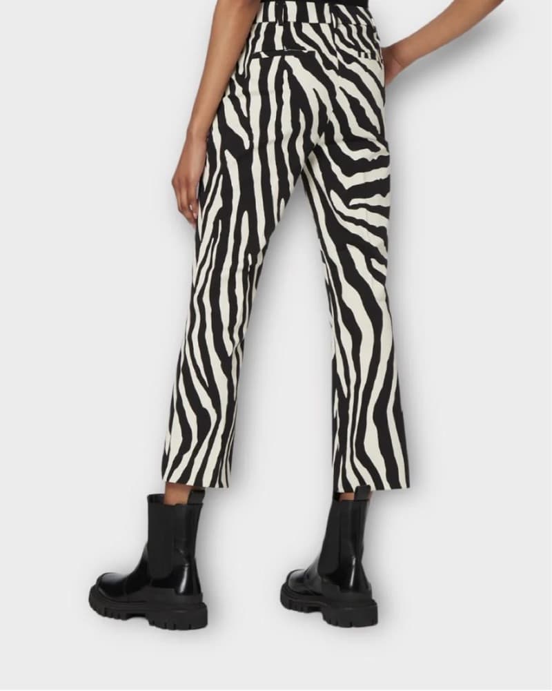 Sportmax Zebra Cropped Pants/capris - Image 2
