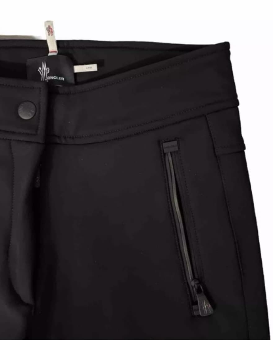 Sleek Black Ski Pants - Moncler Grenoble - Image 4