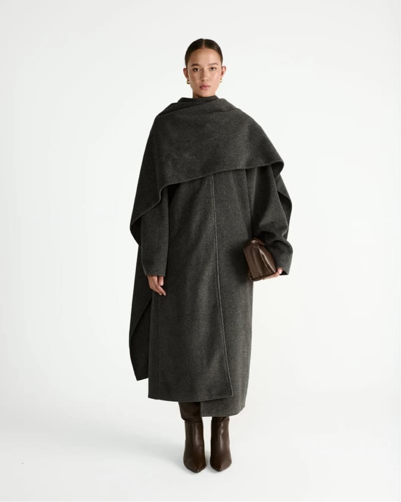 S/M Charcoal Myers Coat Slate - Image 1