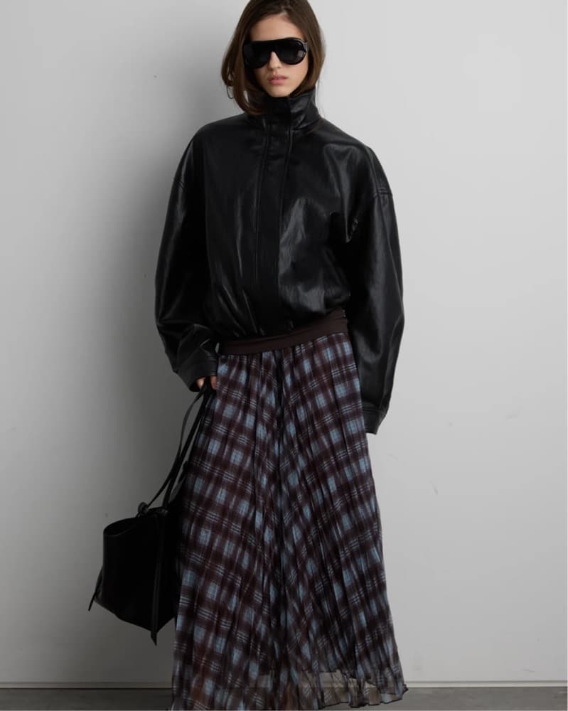 Oak & fort Leather Bomber  - Image 1