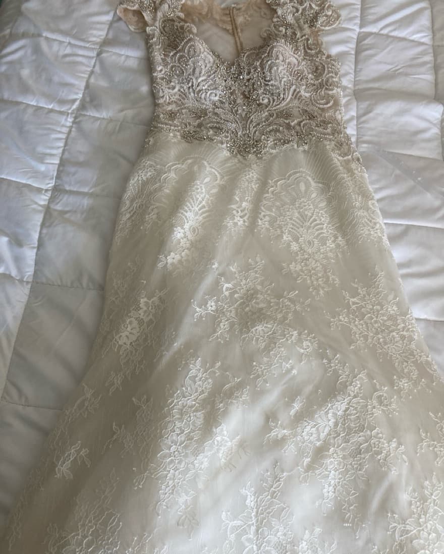 Wedding Dress/Vintage 1920s dress  - Image 1