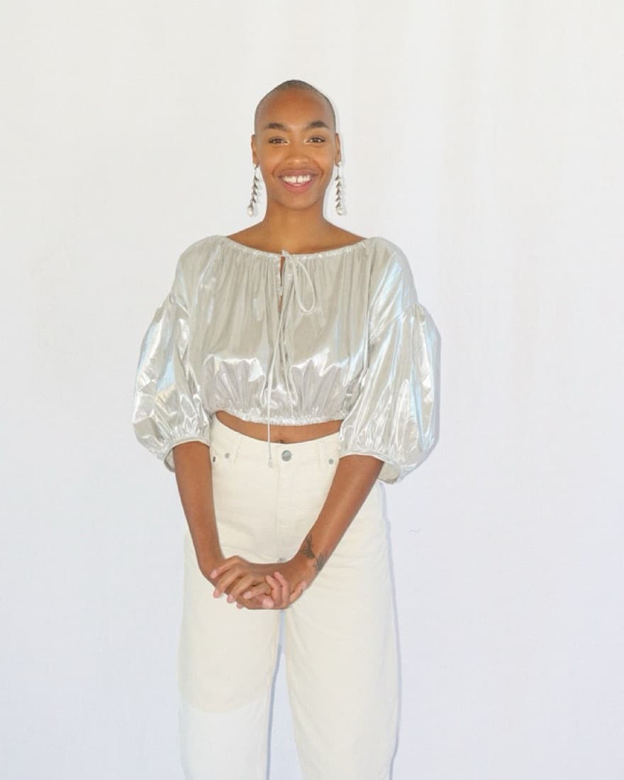 Ciao Lucia Silver Top - Image 2