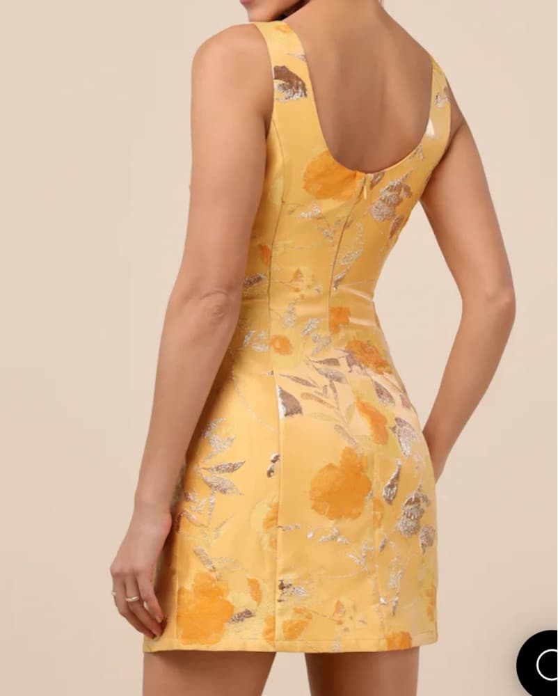 Lulus Kaloni Yellow Dress - Image 2
