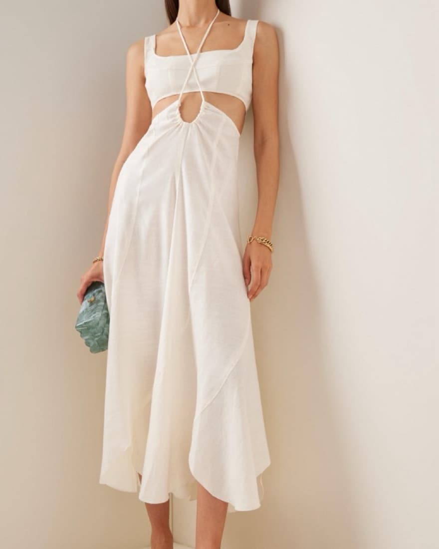 Cult Gaia White Dress - Image 1