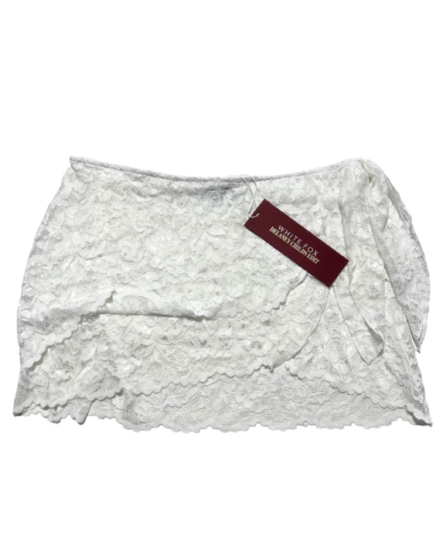 White Fox - White Lace Skirt Set - Image 2