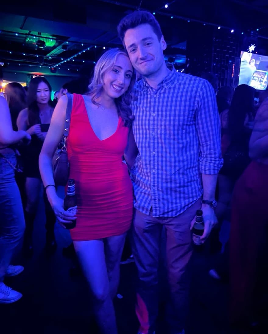 Red Mini Dress - Image 1