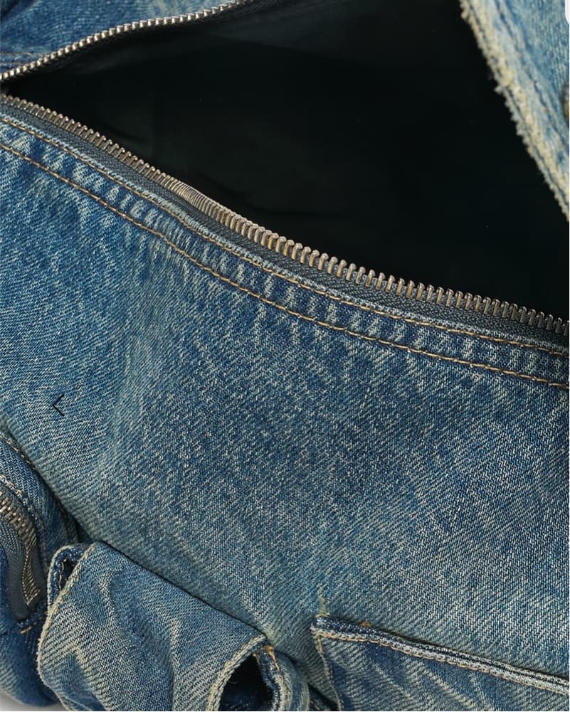 Balenciaga Superbusy Sling Denim Bag - Image 4