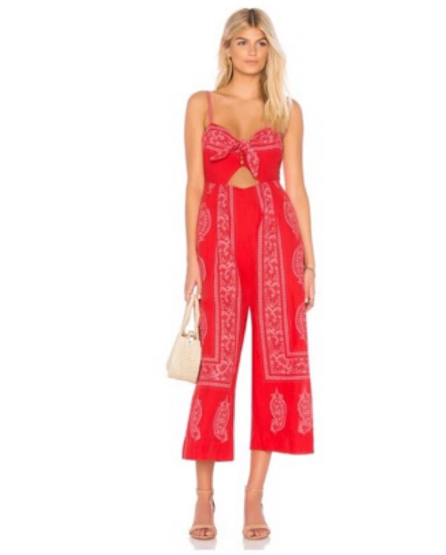 Free People Bandana Jumpsuit - Image 1