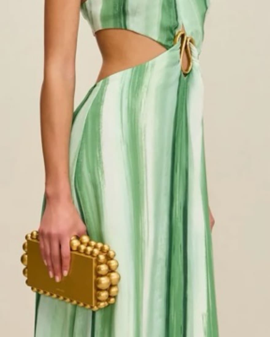 Cult Gaia Cutout Maxi Dress - Image 3