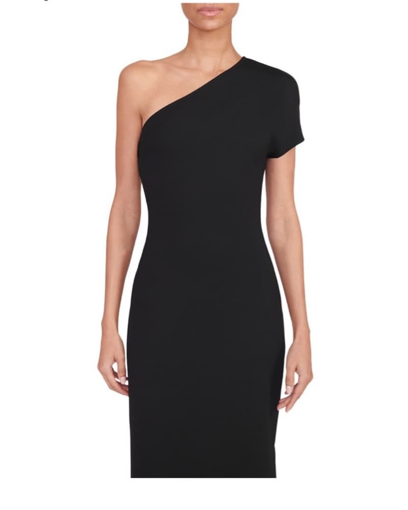 Staud Adalynn One Shoulder Gown - Image 3