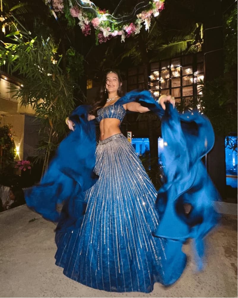 One Of A Kind Indian Lehenga - Image 1