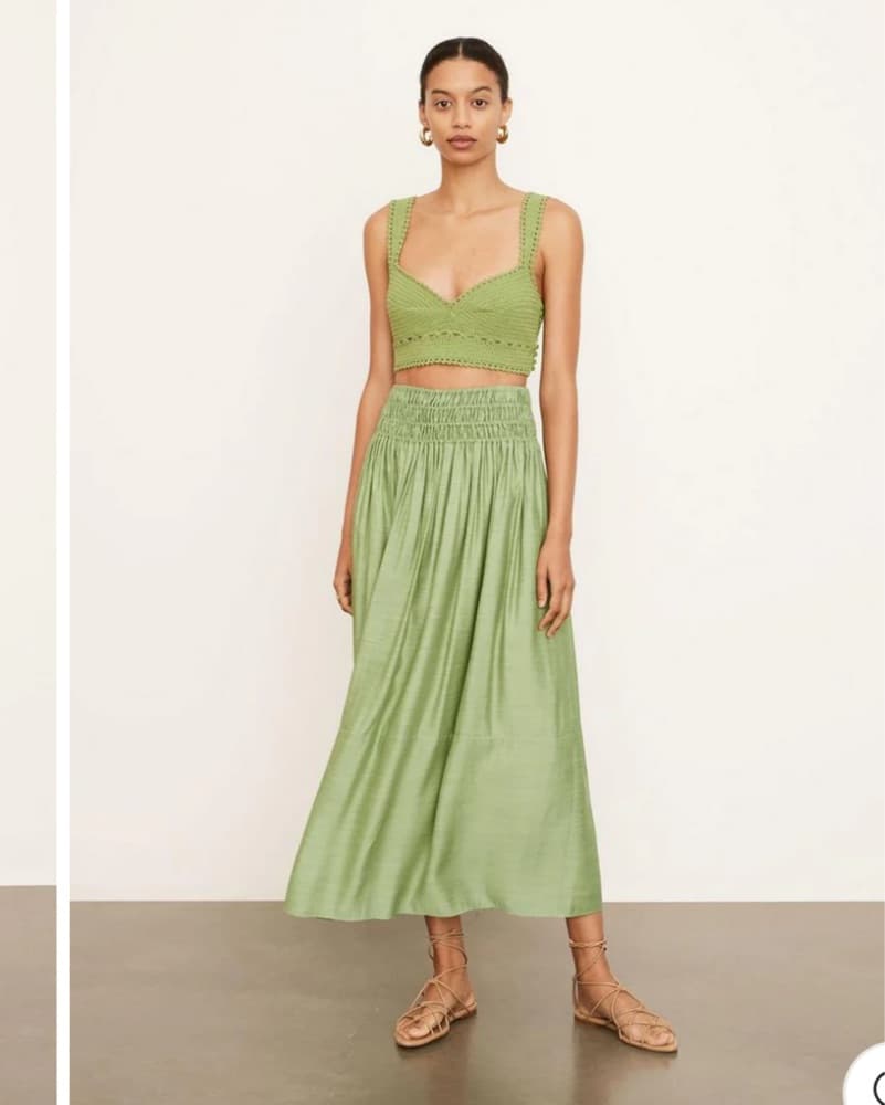 Vince Two Piece Skirt & Top Set - Image 1