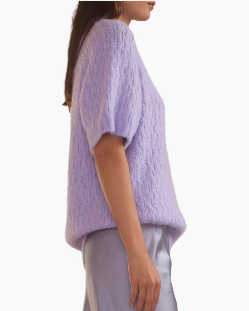 Cynthia Rowley Purple Sweater - Image 2