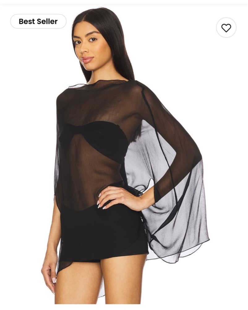 Buci NYC Poncho Top Set  - Image 2