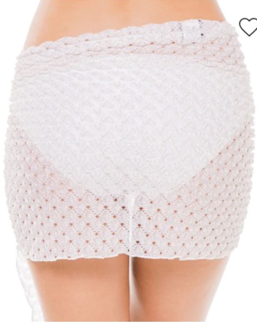 ELIF Metallic Crochet Sarong - Image 2
