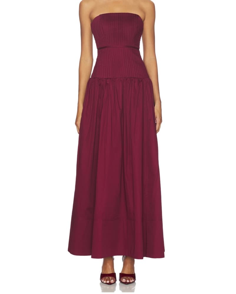 Aje Vacation Gown in Plum - Image 1