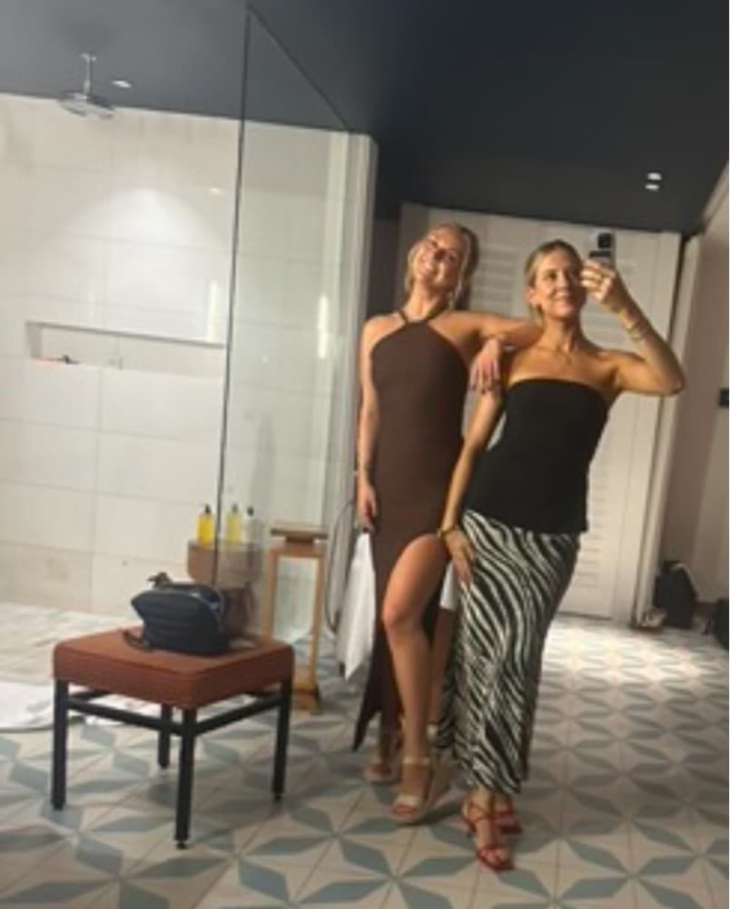 Brown Halter Dress - Image 1