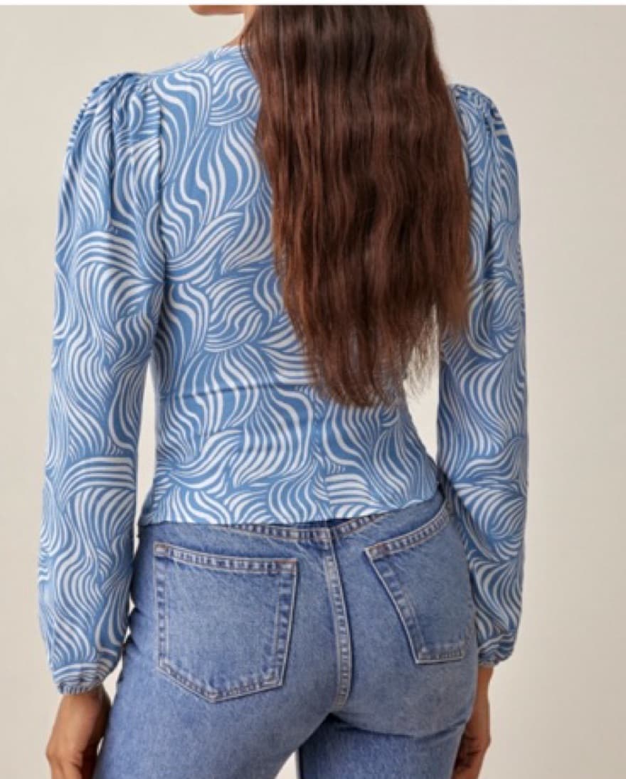 Reformation Nell Blouse - Image 2