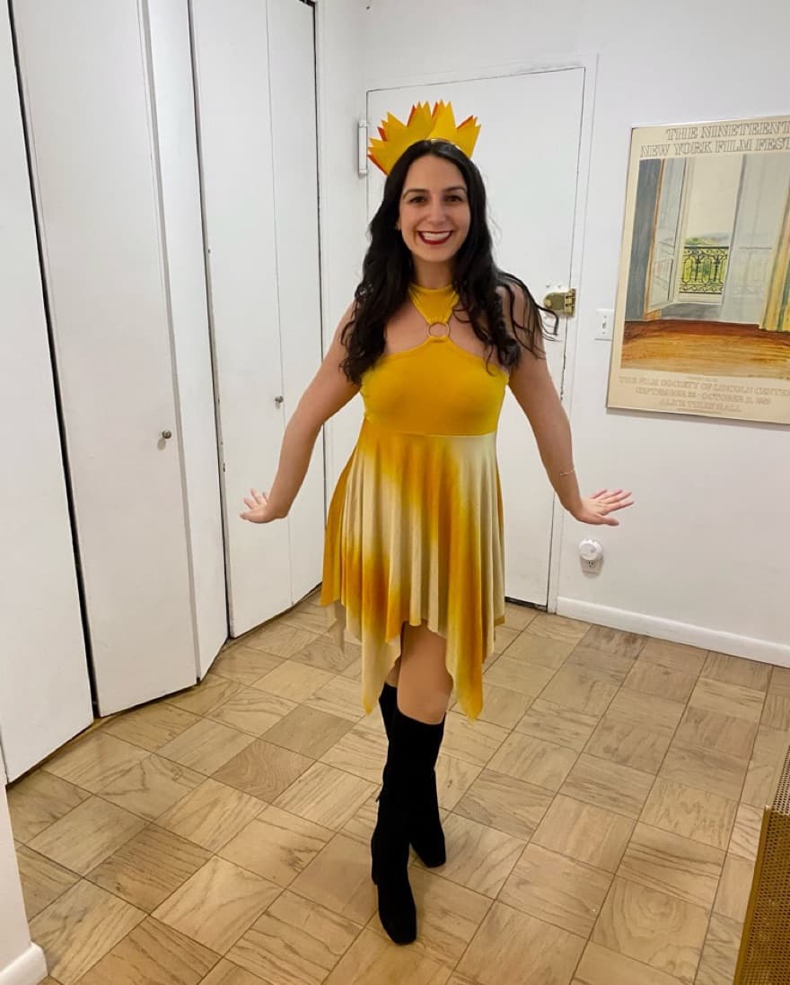 Yellow Costume/70s Disco Costume - Image 1