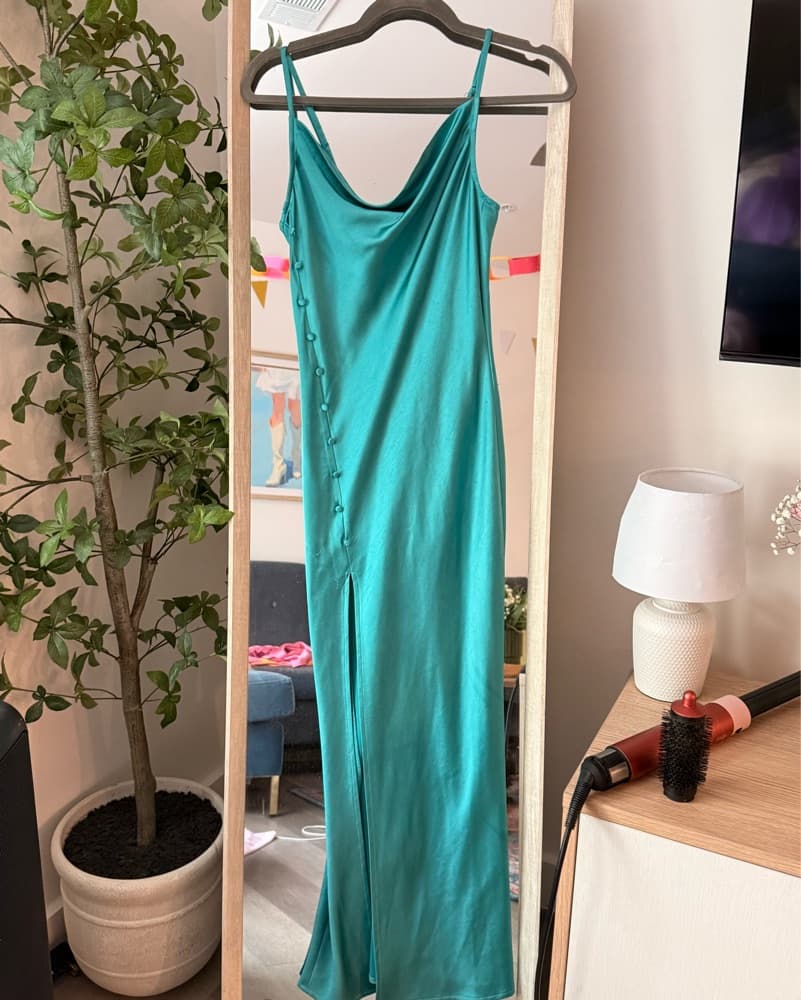 Satin Revolve Dress - Image 2