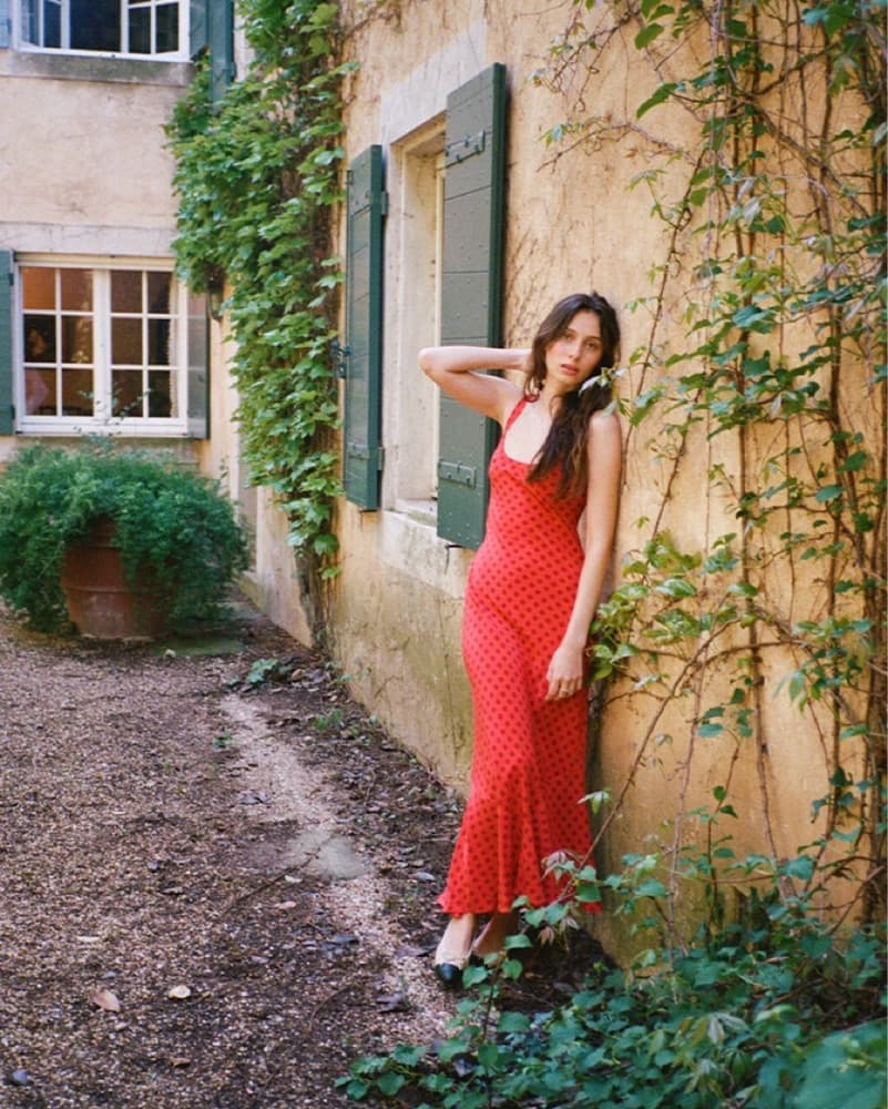 Realisation Par Allegra Maxi Dress Red - Image 3