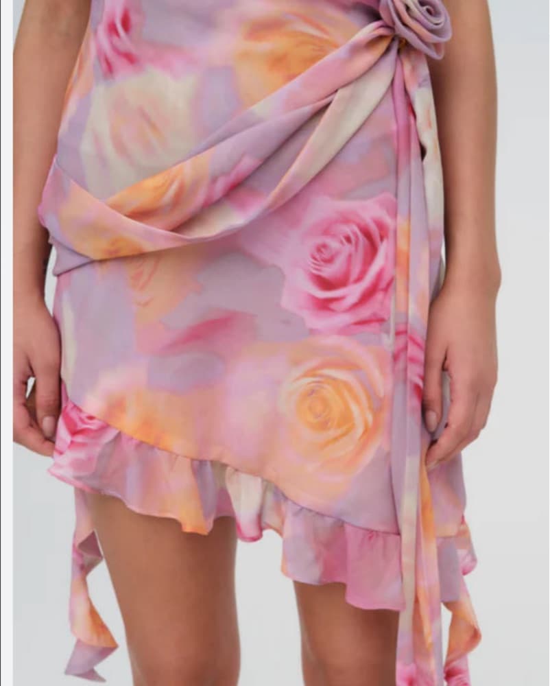 For Love And Lemons Beate Mini Dress Xs - Image 4