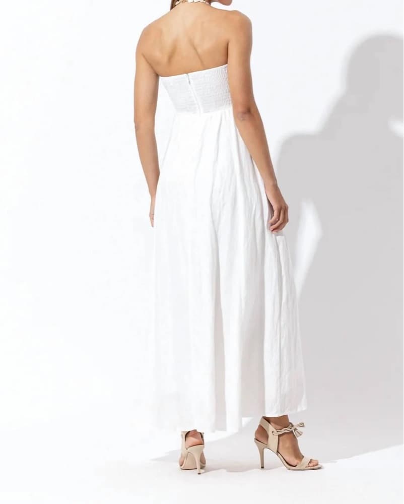 Lusana - Linen Maxi Dress - Image 3