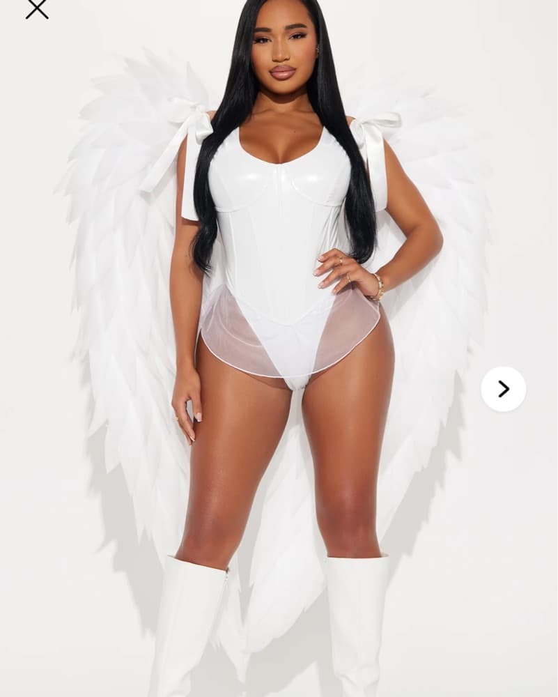 Fashion Nova White Wings  - Image 2
