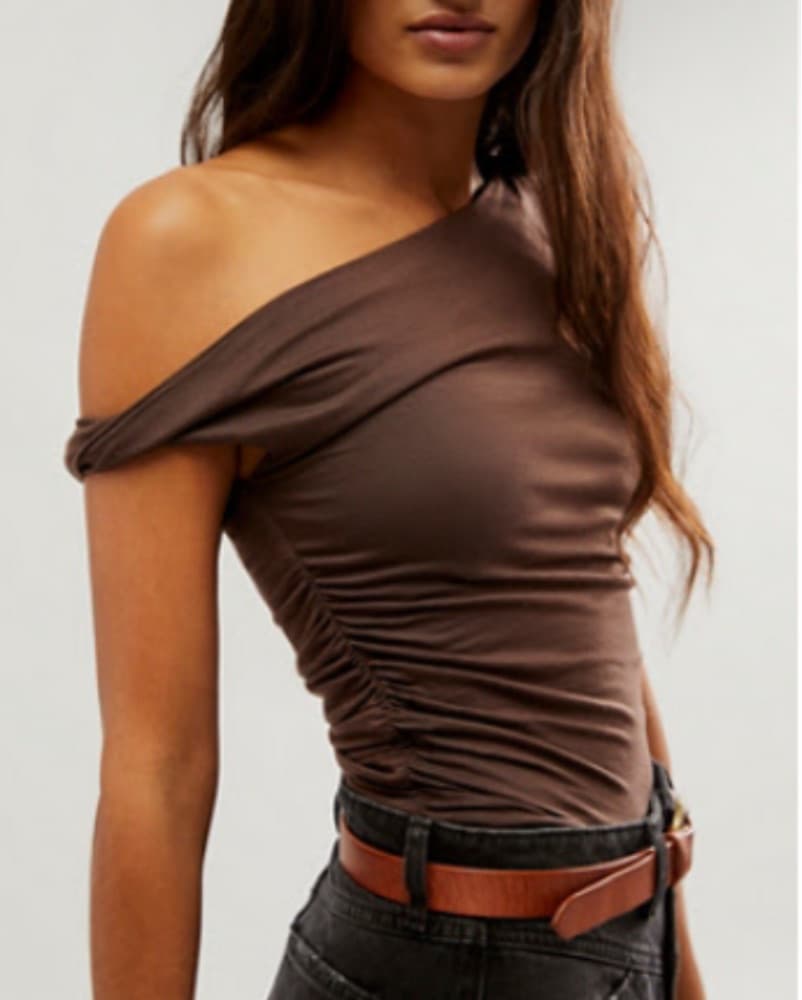 Free People One-Shoulder Top - Image 1