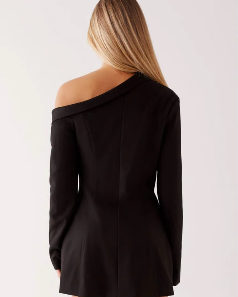 Cody Mini Dress Black - Exclusive - Image 6