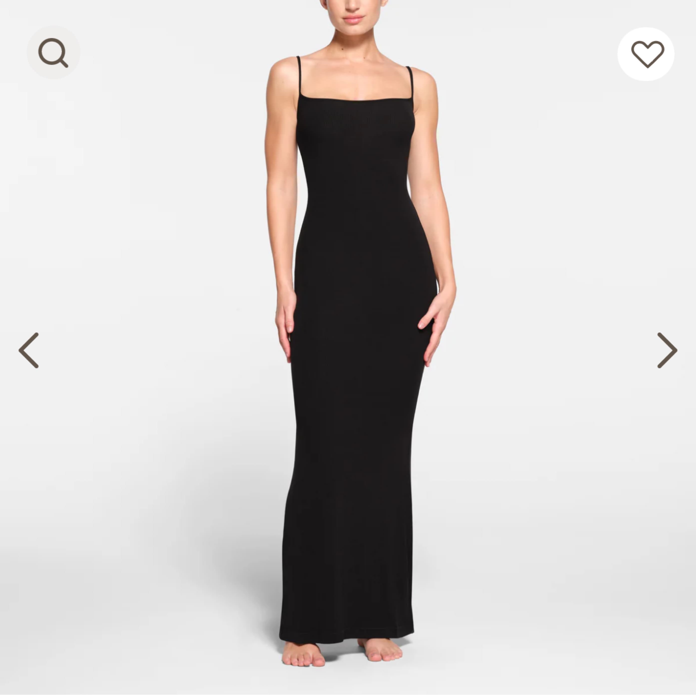 SKIMS LONG SLIP DRESS - Image 1