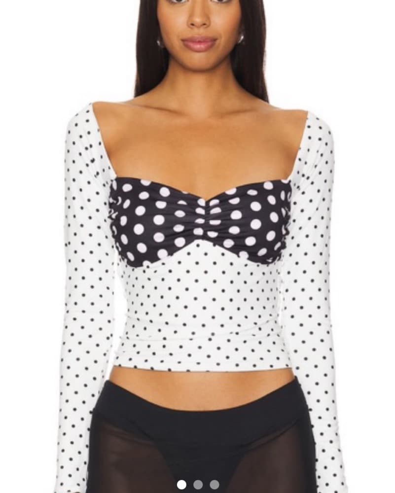 NIIHAI CONTRAST Polka Dot  - Image 1