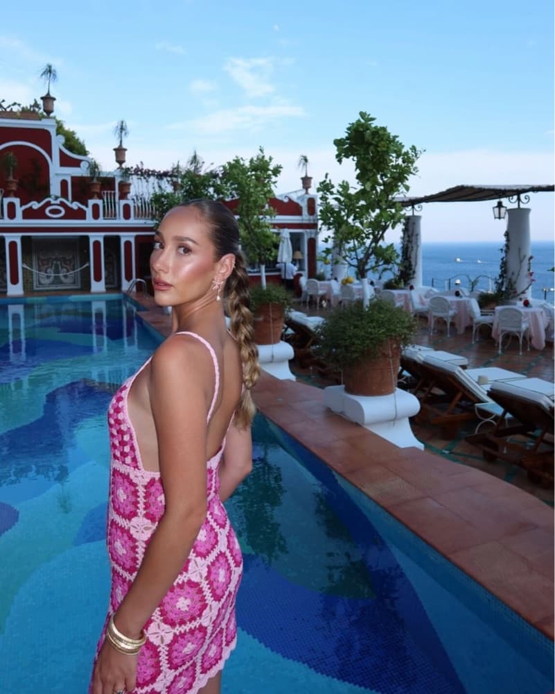Crochet Mini Dress  - Image 4